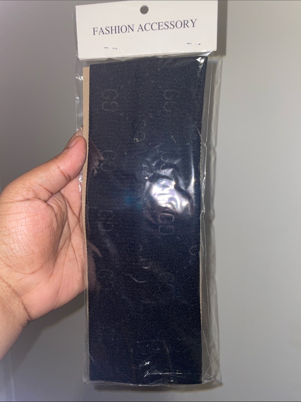 Black Fashion Elastic Headband
